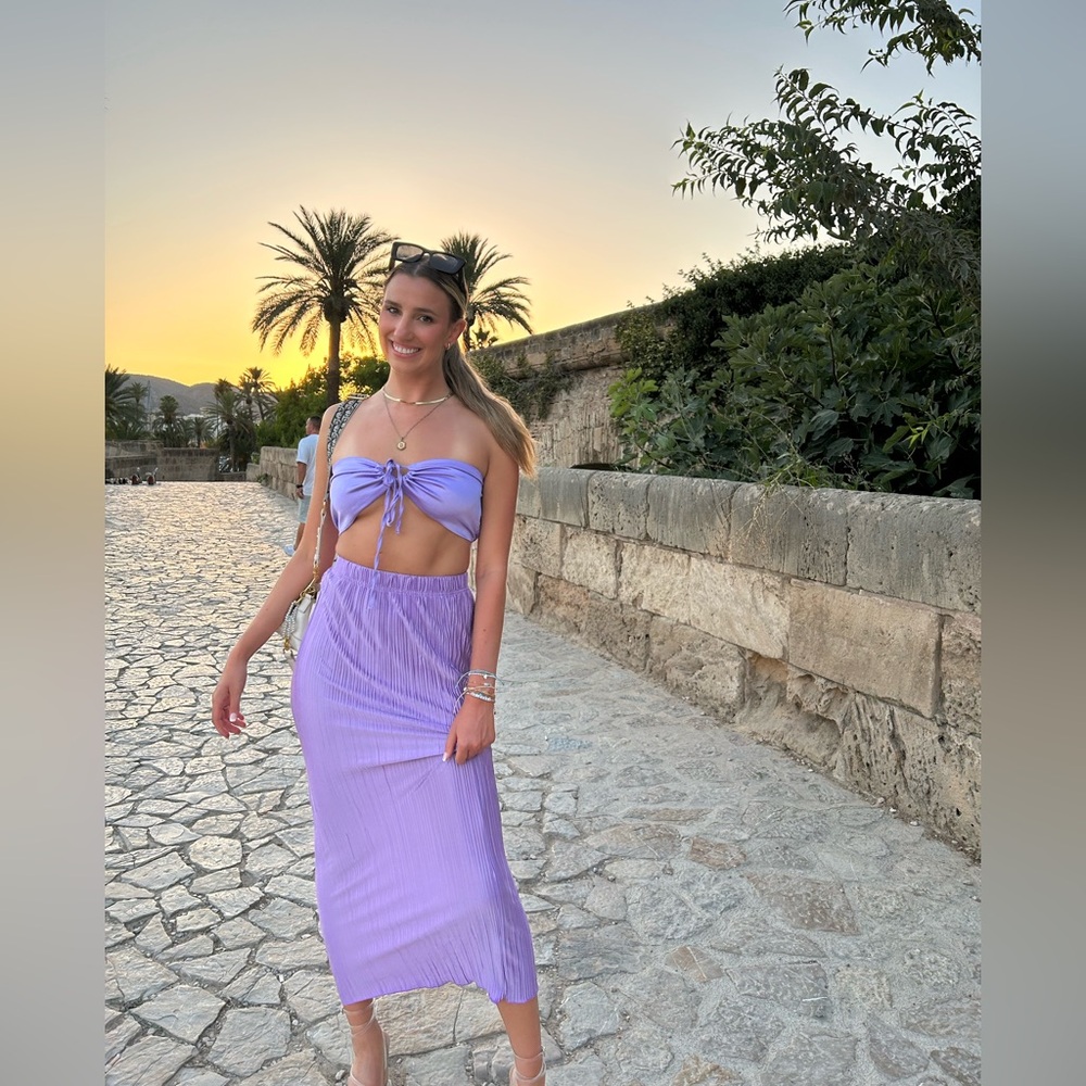 Lavender Two-Piece Set